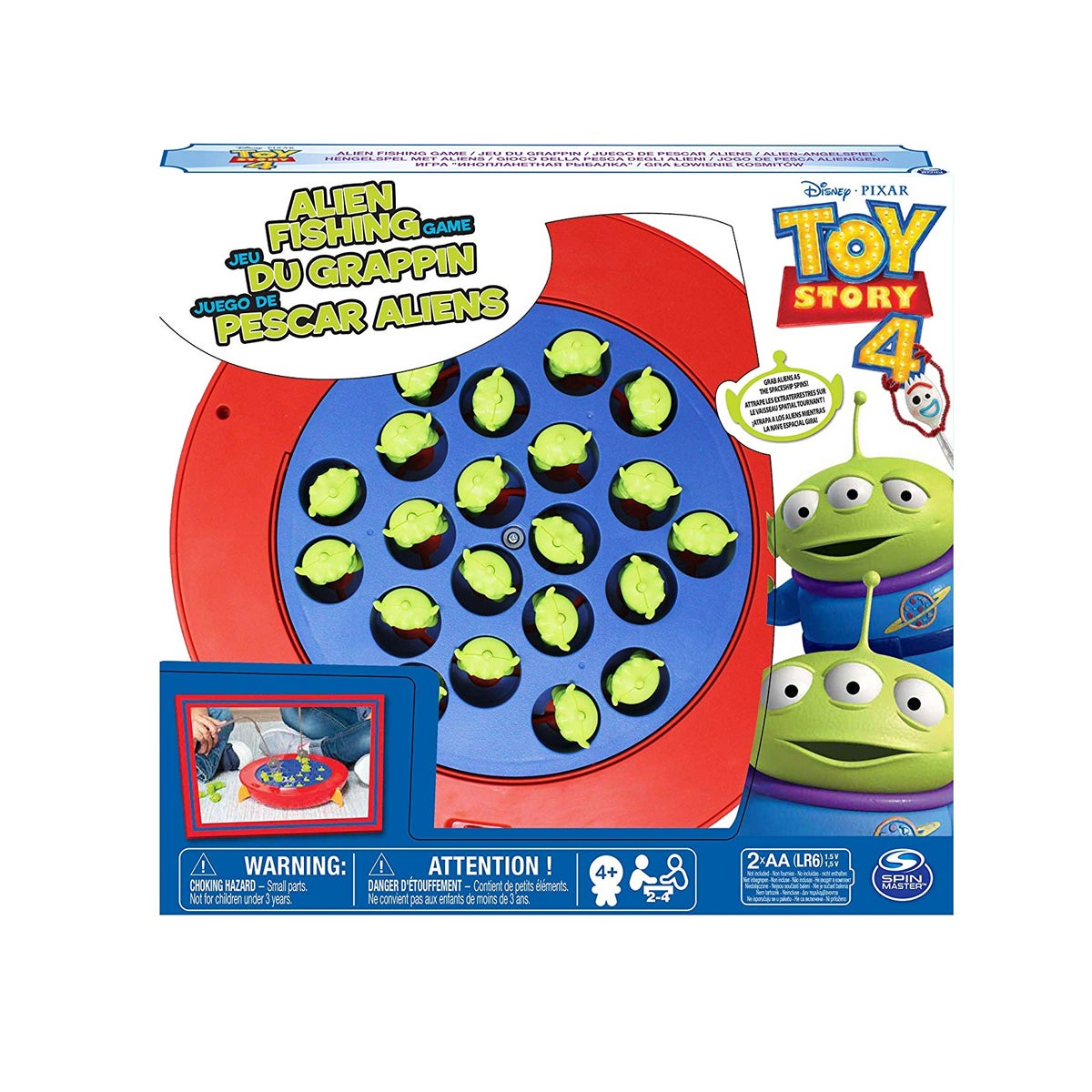 GAME - TOY STORY 4 ALIEN FISHING GAME (4) BL
